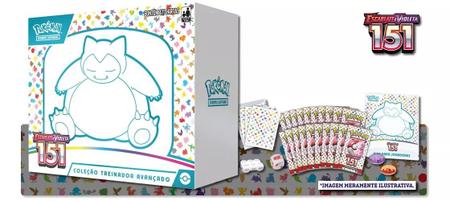 Box Treinador Pokémon Lendário Escarlate e Violeta 151 Snorlax Em Português  - Copag - Deck de Cartas - Magazine Luiza