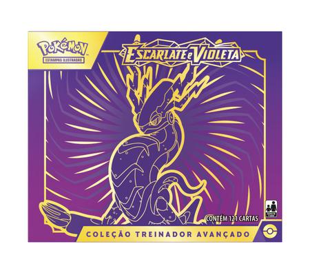 Cartas Pokémon Coleção Treinador Avançado Koraidon Escarlate e Violeta -  Copag - Deck de Cartas - Magazine Luiza