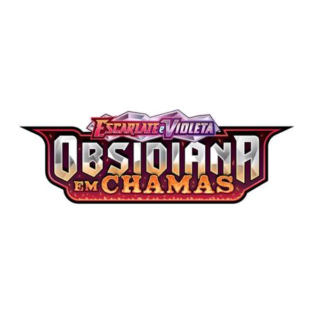 Pokémon Box Treinador Avançado Obsidiana Em Chamas - Copag