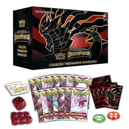 Box Pokémon Treinador Avançado Origem Perdida Giratina - Copag - Deck de  Cartas - Magazine Luiza