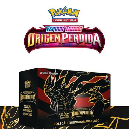 Box Pokémon Treinador Avançado Origem Perdida Giratina - Copag - Deck de  Cartas - Magazine Luiza