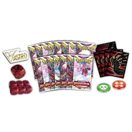 Box Pokémon Treinador Avançado Origem Perdida Giratina - Copag - Deck de  Cartas - Magazine Luiza