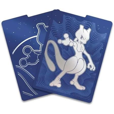 Box Pokémon Treinador Avançado Estampas Ilustradas Mewtwo 121 Cartas