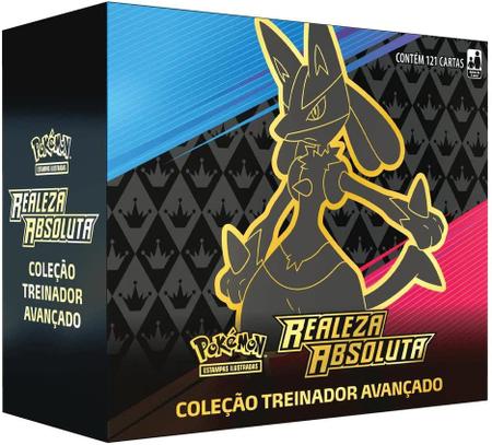 Box Pokémon Treinador Avançado Realeza Absoluta Copag - Deck de Cartas -  Magazine Luiza
