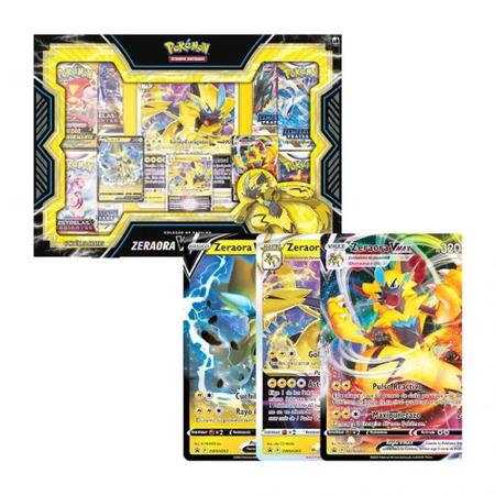 Cartas - Box Pokemon - Colecao de Batalha - Zeraora Vmax e V-Astro COPAG DA  IA - Deck de Cartas - Magazine Luiza