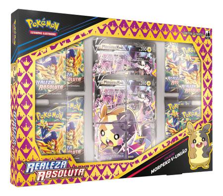 Box Pokémon Treinador Avançado Realeza Absoluta Copag - Deck de Cartas -  Magazine Luiza