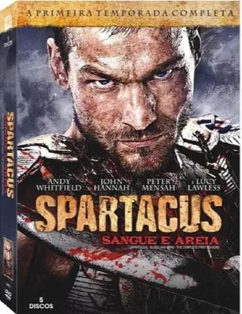 Imagem de Box Spartacus Sangue E Areia 1ª Temporada Completa 5 Dvds