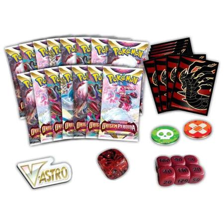 Box Pokémon Treinador Avançado Origem Perdida Giratina - Copag - Deck de  Cartas - Magazine Luiza