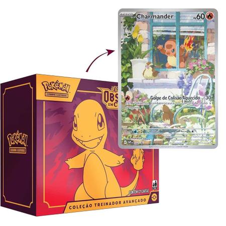 Box Treinador Avançado Pokémon Escarlate E Violeta 3 Obsidiana Em