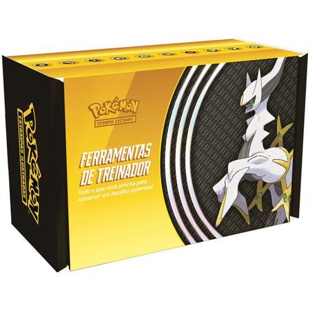 Box Treinador Pokémon Lendário Arceus Carta Holográfica - Copag