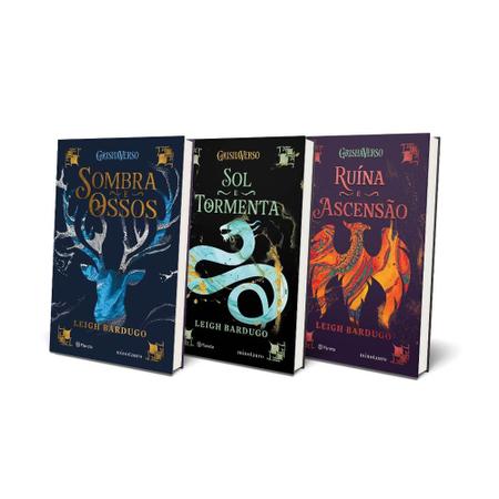 Box Trilogia Completa Sombra E Ossos 3 Volumes Série Netflix