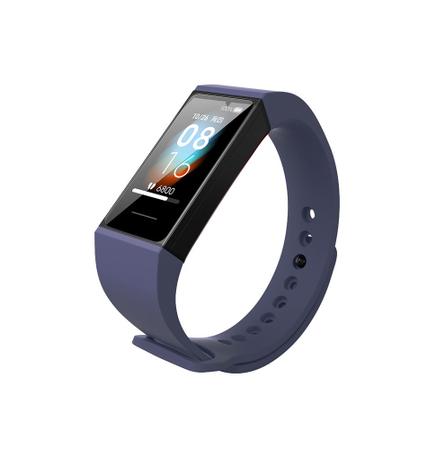 Imagem de Bracelete de silicone para pulseira inteligente mi band 4c azul