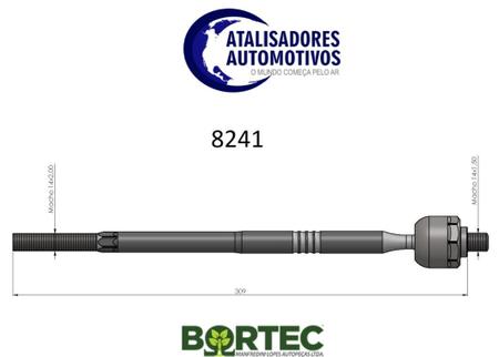 Imagem de Braço terminal axial FORD FIESTA IV CLASSSTREET 1999 ATÉ 2007 sistema caixa hidraulica- BORTEC BA8241