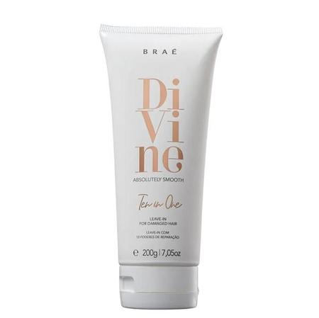 Imagem de Brae Divine Shampoo 1L Mascara 500g Leave in 200g Shine Oil 60ml e So Fresh 150ml