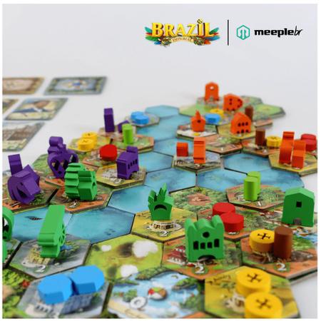 Unboxing Board Game Brazil Imperial - Lançamento Meeple Br 