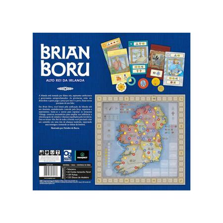 Brian Boru Alto Rei da Irlanda - Jogo De Tabuleiro Meeple Br