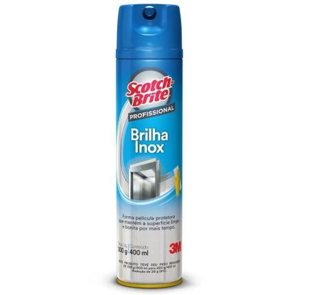 Imagem de Brilha Inox Spray 3M Scotch-Brite 400ml