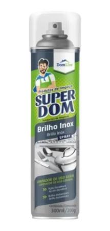 Imagem de Brilho Inox Spray Limpador De Uso Geral DomLine 300ml