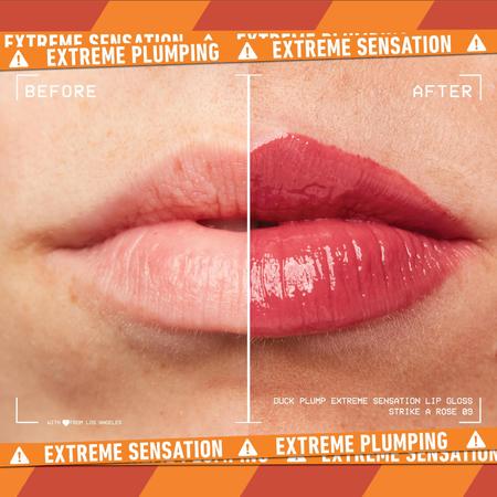 Brilho labial NYX PROFESSIONAL MAKEUP Duck Plump Strike A Rose Imagem de Brilho labial NYX PROFESSIONAL MAKEUP Duck Plump Strike A Rose