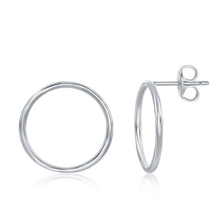 Imagem de Brincos Sterling Silver Open Hoop