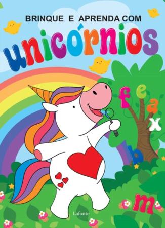 Imagem de Brinque e aprenda com unicornios - lafonte