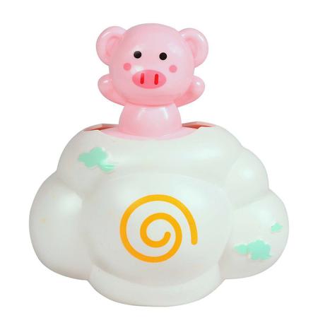 Imagem de Brinquedo Amigos Do Banho Porquinho Rosa BabyGo Premium