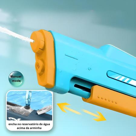 Grande arma de água elétrica brinquedo de alta pressão crianças