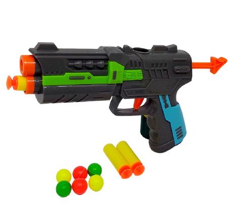 Brinquedo Arminha Airsoft Verde Lança Dardo R18 Green Brinquedos Plástico  Toys Tipo Glock - Corre Que Ta Baratinho