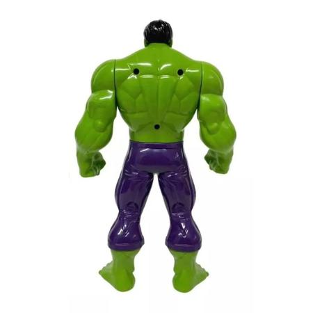 Imagem de Brinquedo Articulado Incrível Hulk 22CM Infantil Marvel Vingadores