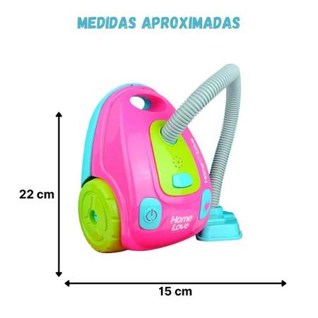 Imagem de Brinquedo Aspirador de Pó Infantil Usual com Luzes e Som 459