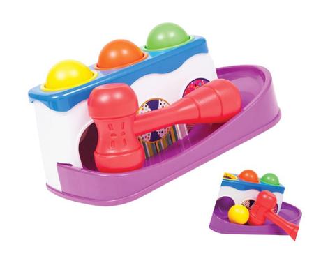 ZHIXIA Martelando Brinquedos Do Jogo Do Bebê, Crianças Do Bebê Batendo  Martelo Bater Brinquedo para a