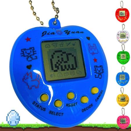 Brinquedo Bicho Virtual Bichinho Para Lembrar De Cuidar (AZUL)