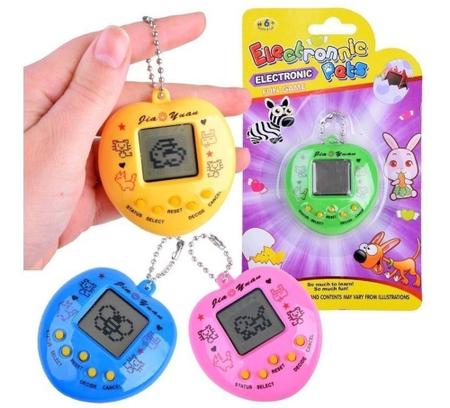 Bichinho Virtual Tamagotchi 168 Bichinho Eletrônico Nostálgico/Brinquedo de  Criança/Jogos Aleatórios