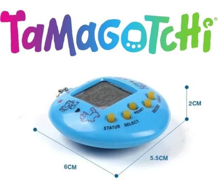 Brinquedo Bichinho Virtual Tamagoch 168 Em 1 Original Retro - Amarelo :  : Brinquedos e Jogos