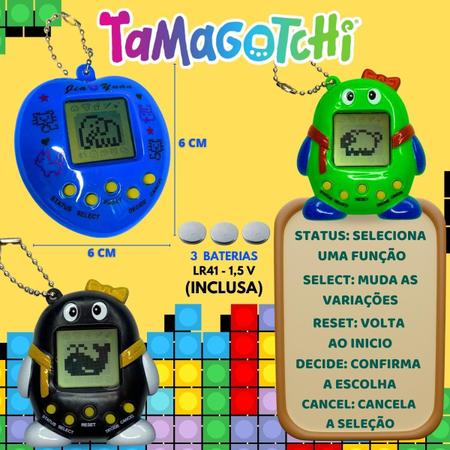 Bichinho Virtual Tamagochi 168 Jogos Em 1 Brinquedo Precinho