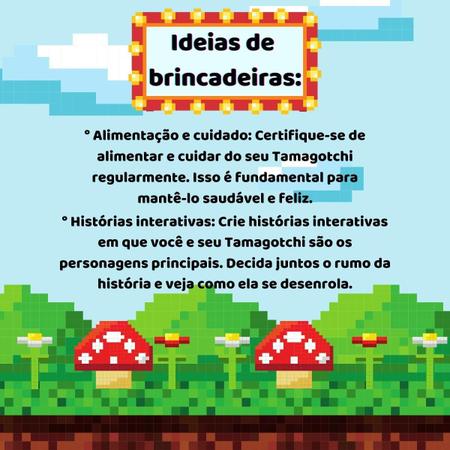 Bichinho Virtual Tamagochi 168 Jogos Em 1 Brinquedo Precinho Especial - Art  Brik - Tamagotchi / Bichinho Virtual - Magazine Luiza