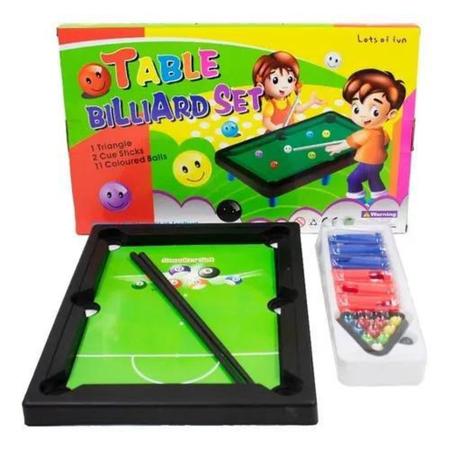 Jogo de Bilhar Sinuca 21 Peças - Tam. 55 cm