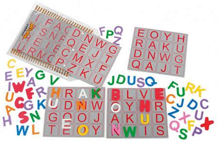 Imagem de Brinquedo Bingo De Letras  E.V.A - 98 Peças