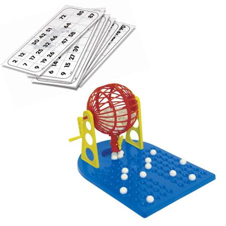 Jogo Infantil Bingo 48 Cartelas Kepler Brinquedos