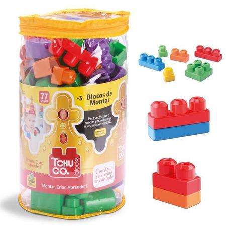 50 Peças Multi Blocos - Blocos de montar infantil para se divertir e  estimular a imaginação