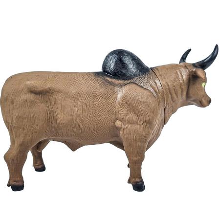 Brinquedo Boi Touro Farm Boneco Animais Da Fazenda - Bee Toys Imagem de Brinquedo Boi Touro Farm Boneco Animais Da Fazenda - Bee Toys