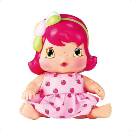 Imagem de Brinquedo Boneca Baby Moranguinho Petit Com Acessorios Mimo Toys 4007