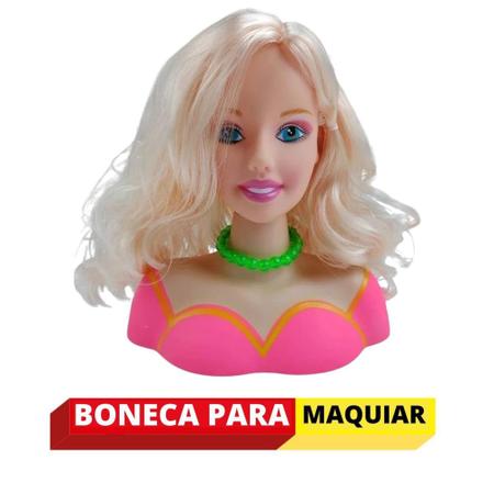 Busto Boneca Para Maquiar Nunu 99 Toys em Promoção na Americanas