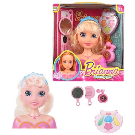 Boneca Busto P/ Penteados E Maquiagem Make Up Star Super Camarim Multikids  BR1502 - Bonecas - Magazine Luiza