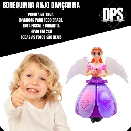 música princesa dançante - Luzes LED 3D dançando brinquedo menina  bailarina,Boneca princesa musical dançando anjo, brinquedo balé dos sonhos  giratório