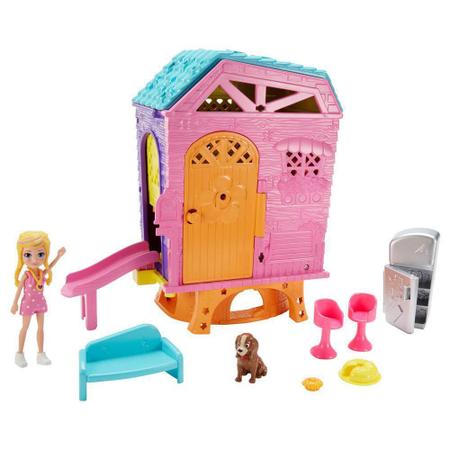 Playset Polly Pocket Club House da Polly GMF81 - Mattel - Happily Brinquedos