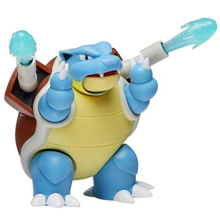 Brinquedo Boneco Figura Articulada Pokemon Blastoise 10 Cm Original Sunny