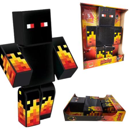 Boneco Athos Minecraft Streamers 35 Cm Jogo Lançamento 2023