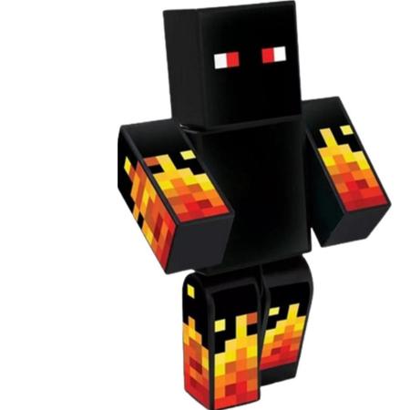 Boneco Athos r Streamers Minecraft 35 Cm