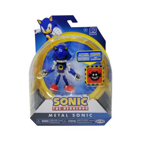 Boneco Sonic the Hedgehog - Sonic 10 cm Just Toys - Bonecos - Magazine Luiza